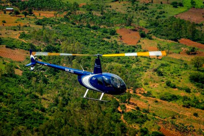 flying safaris Rwanda
